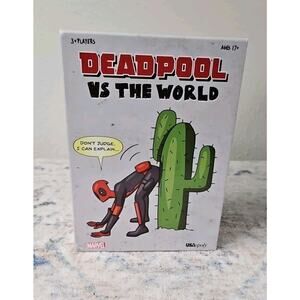 USAopoly Deadpool vs The World Card Game